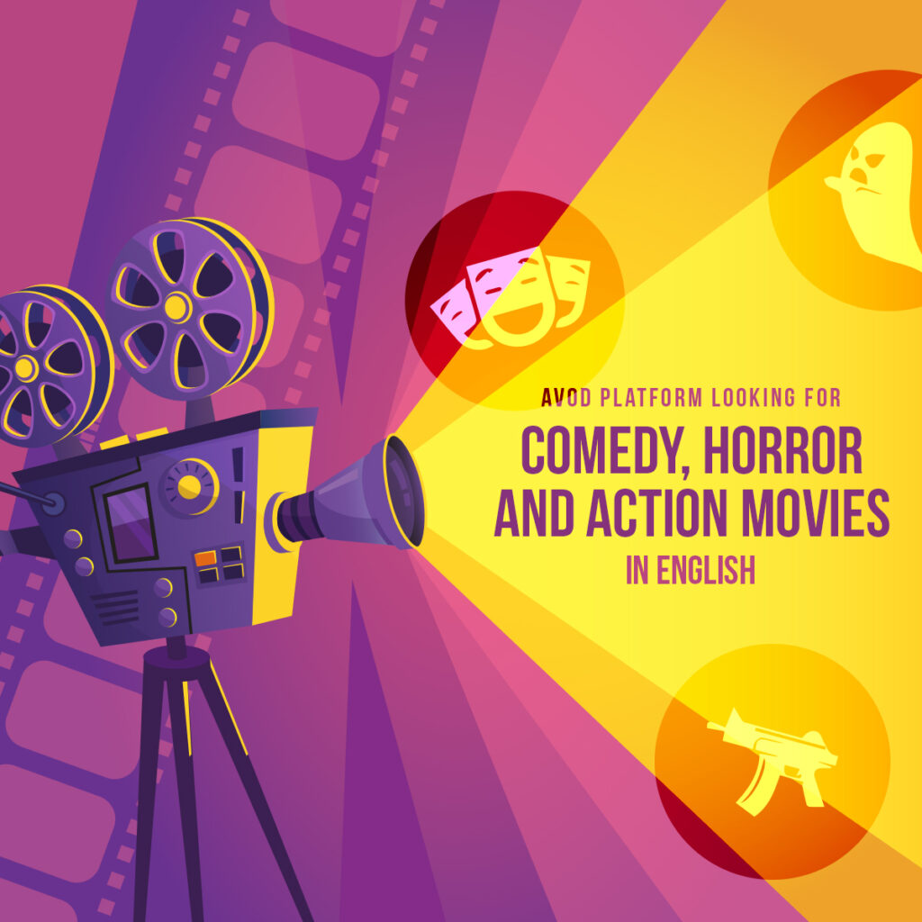 Comedy, Horror, Action Movies [for AVOD]