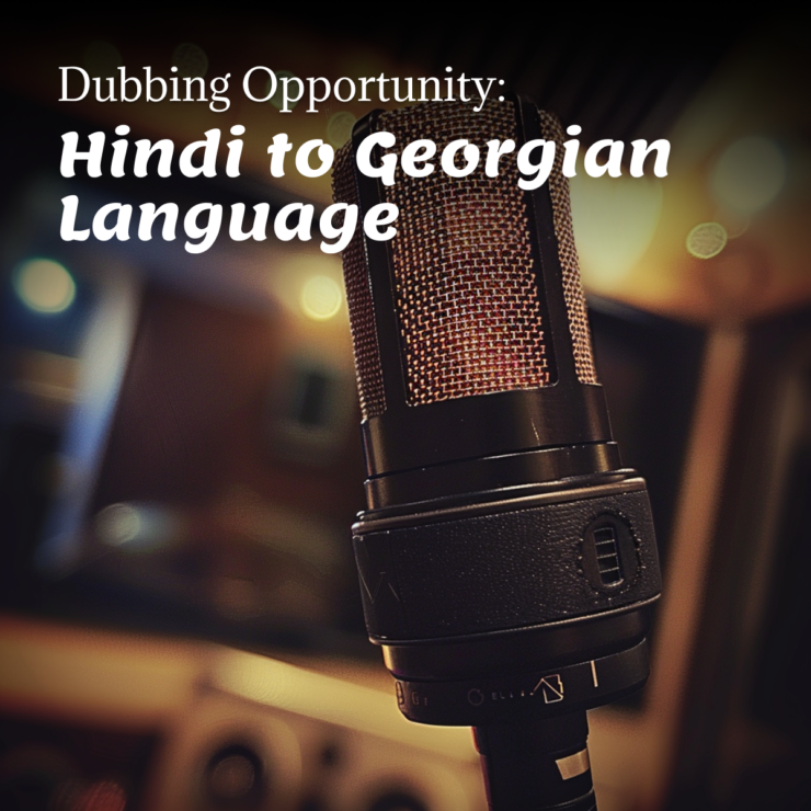 Hindi, Georgian, Dubbing